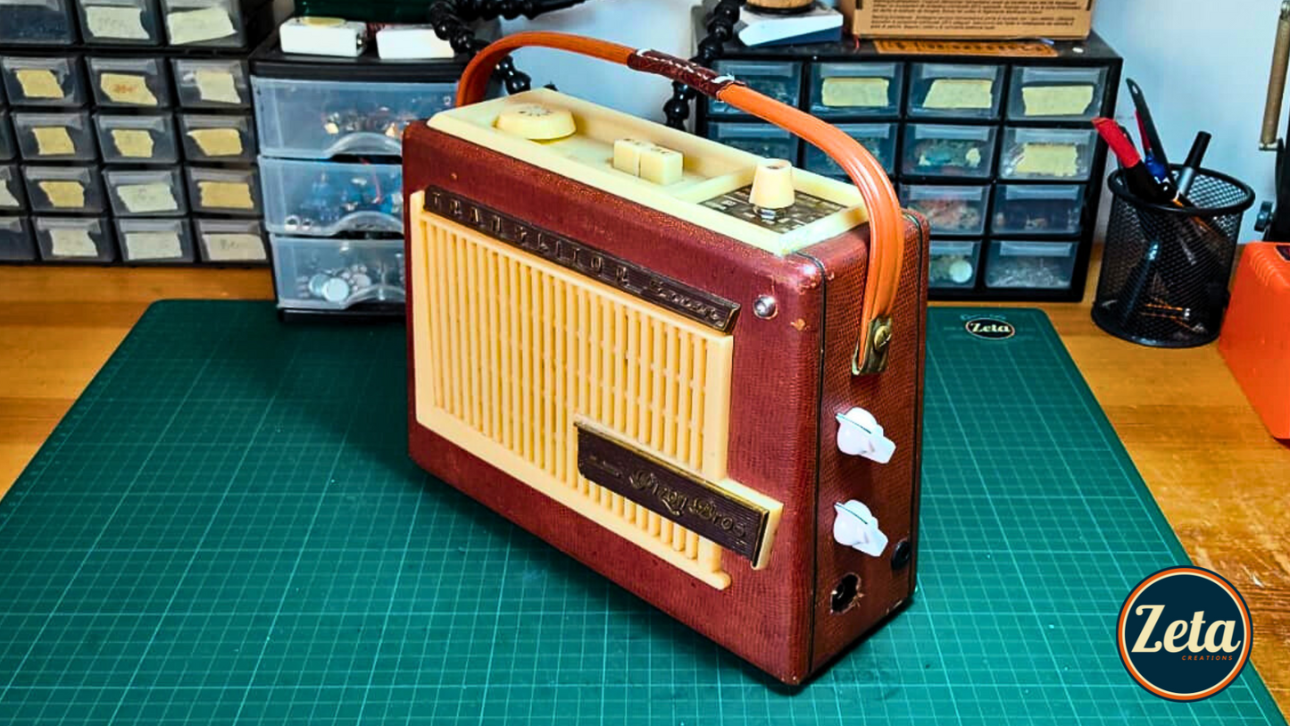 "PINZON 7 T" Vintage guitar radio amp with tremolo