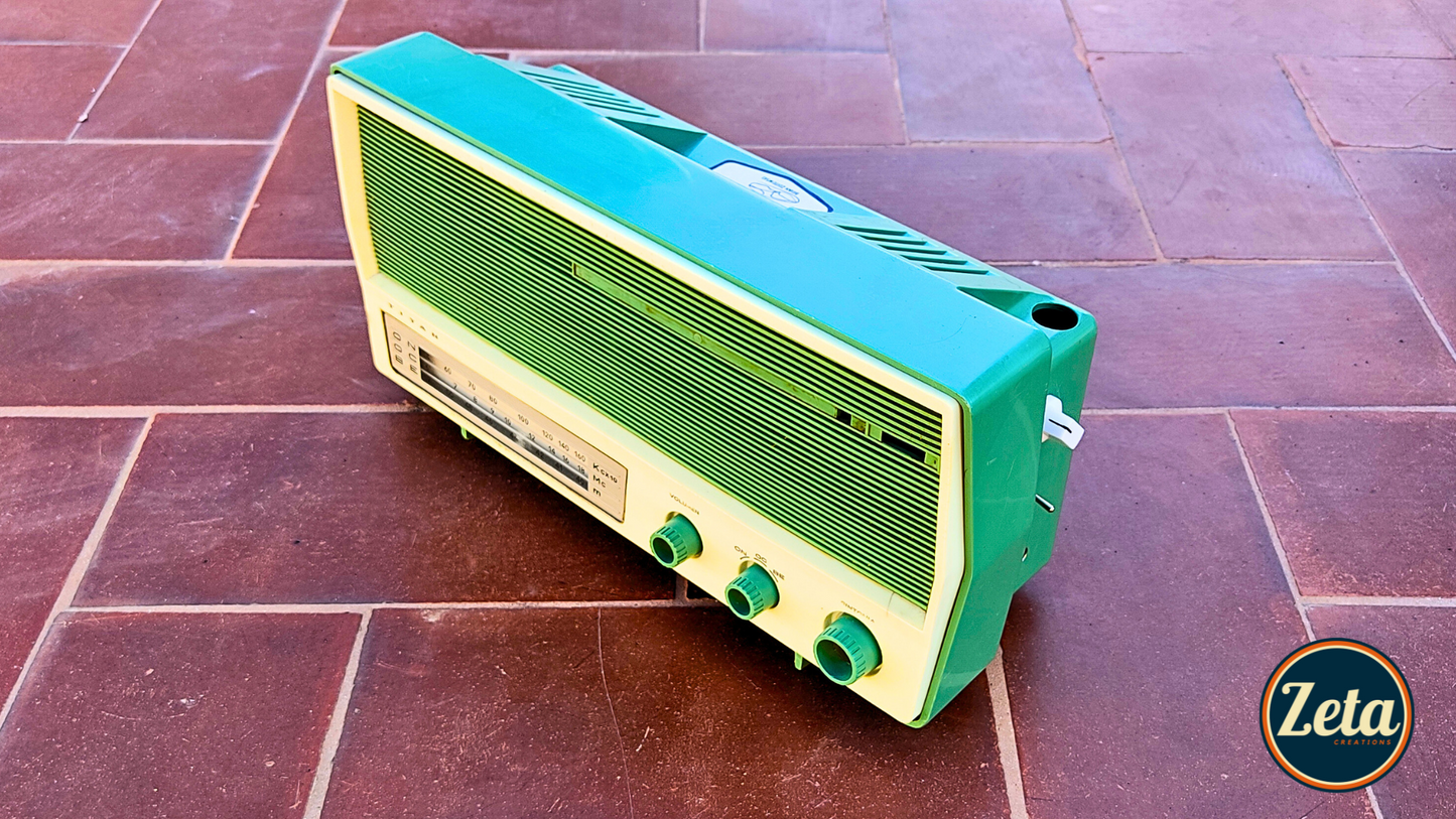 "TITAN T" Portable guitar radio amp with tremolo by Zeta Creations