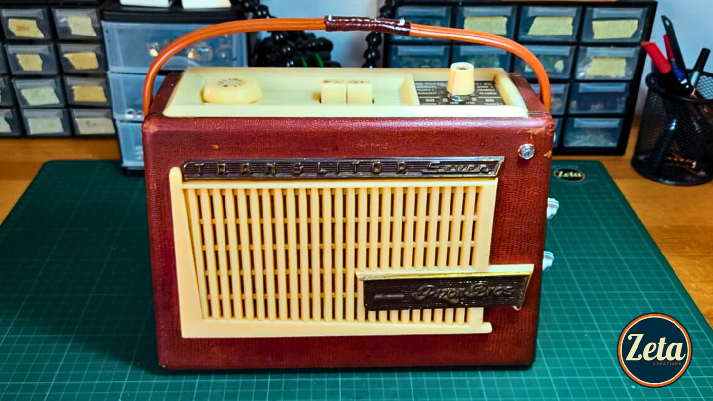 "PINZON 7 T" Vintage guitar radio amp with tremolo