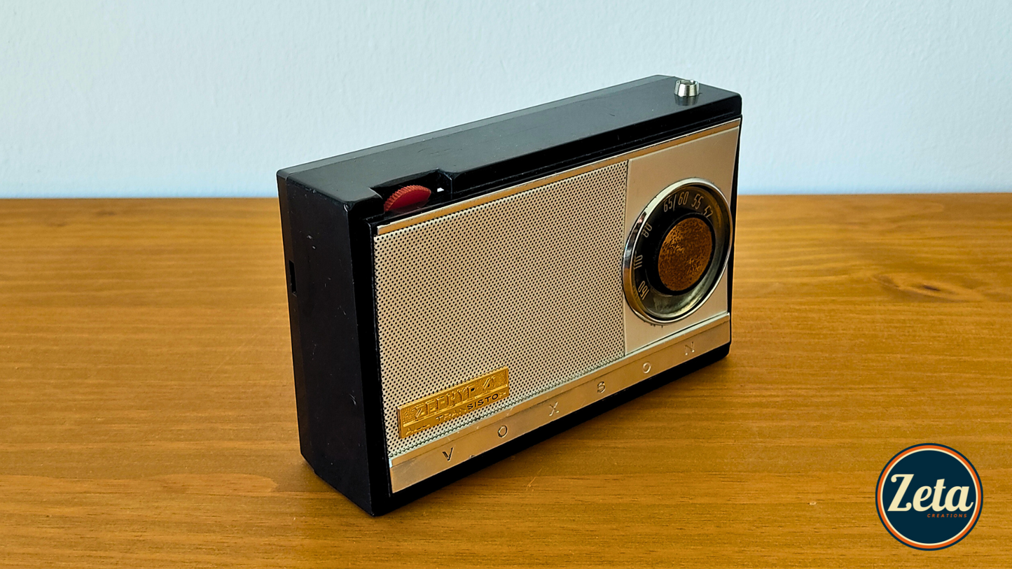 "LITTLE VOX" Portable guitar radio amp by Zeta Creations