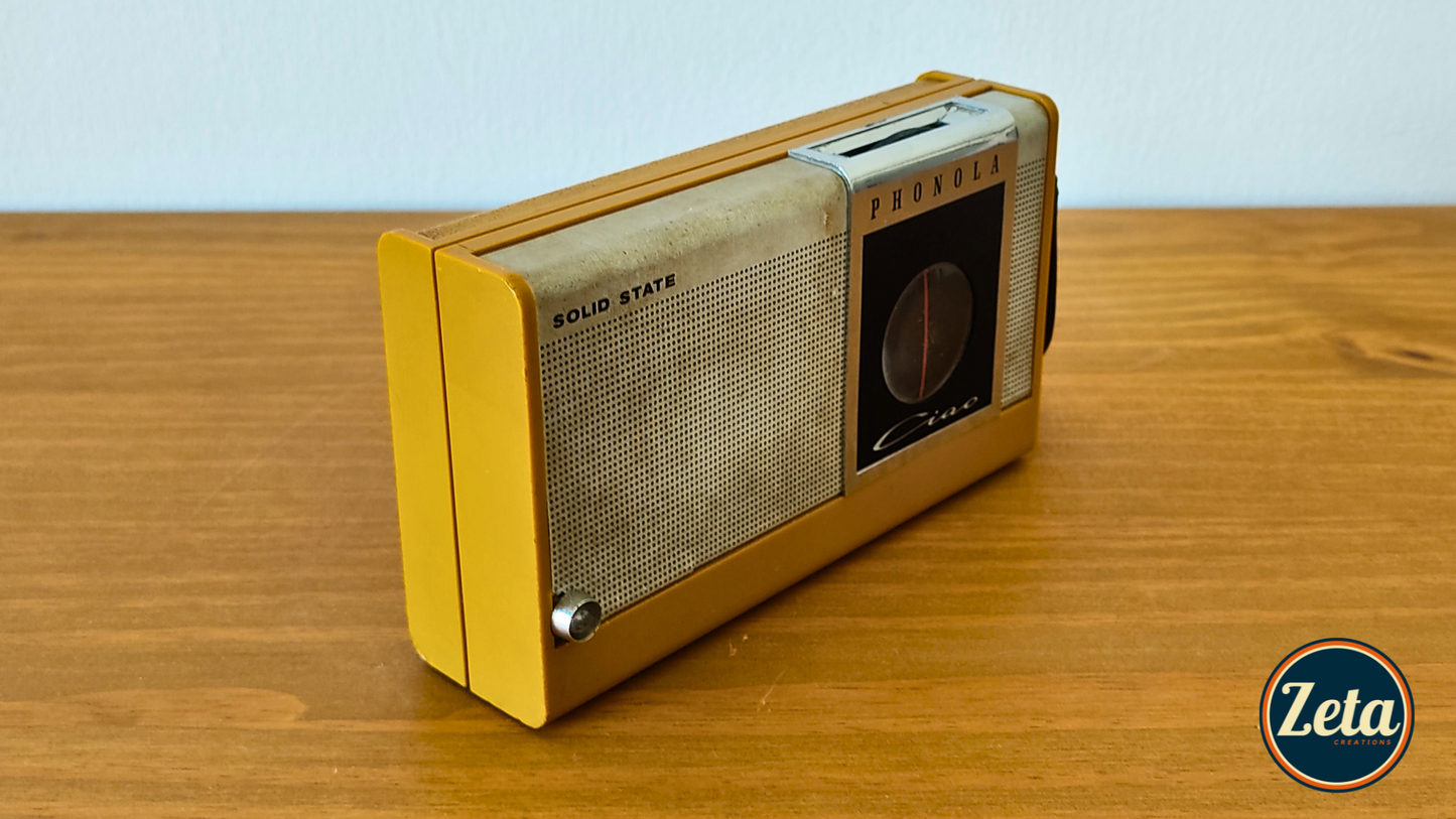 "PHONO" Portable guitar radio amp by Zeta Creations