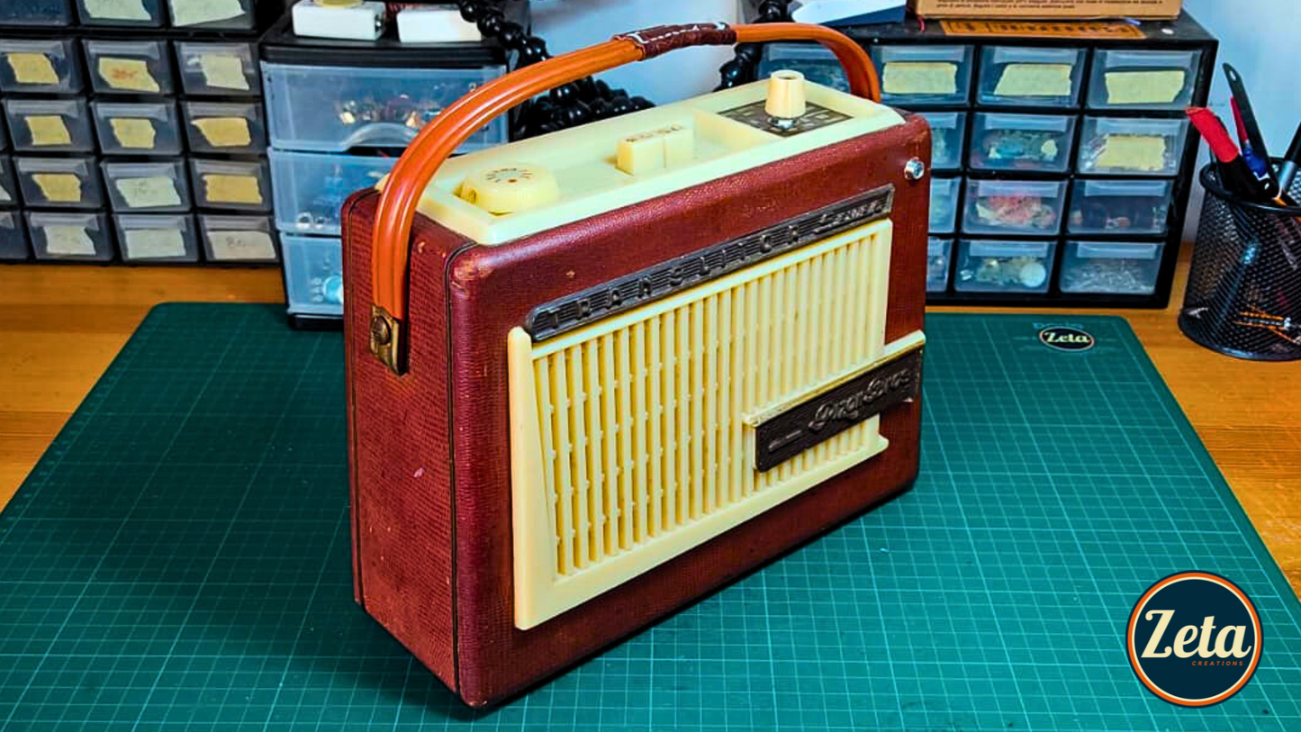 "PINZON 7 T" Vintage guitar radio amp with tremolo