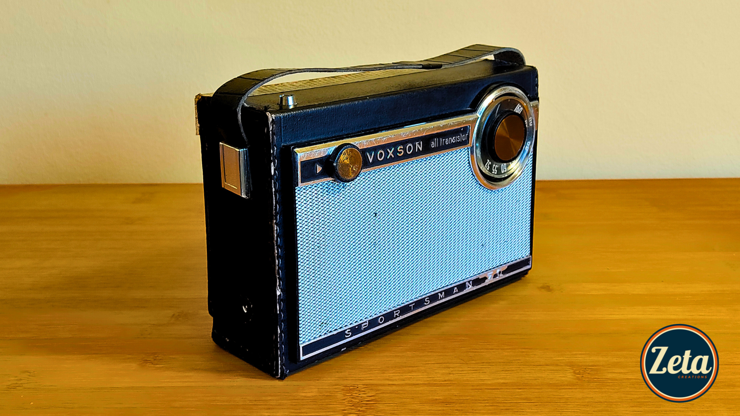 "BIG VOX" Portable guitar radio amp by Zeta Creations