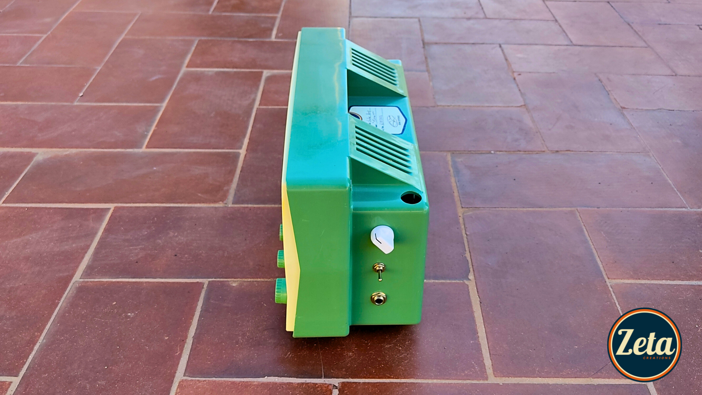 "TITAN T" Portable guitar radio amp with tremolo by Zeta Creations