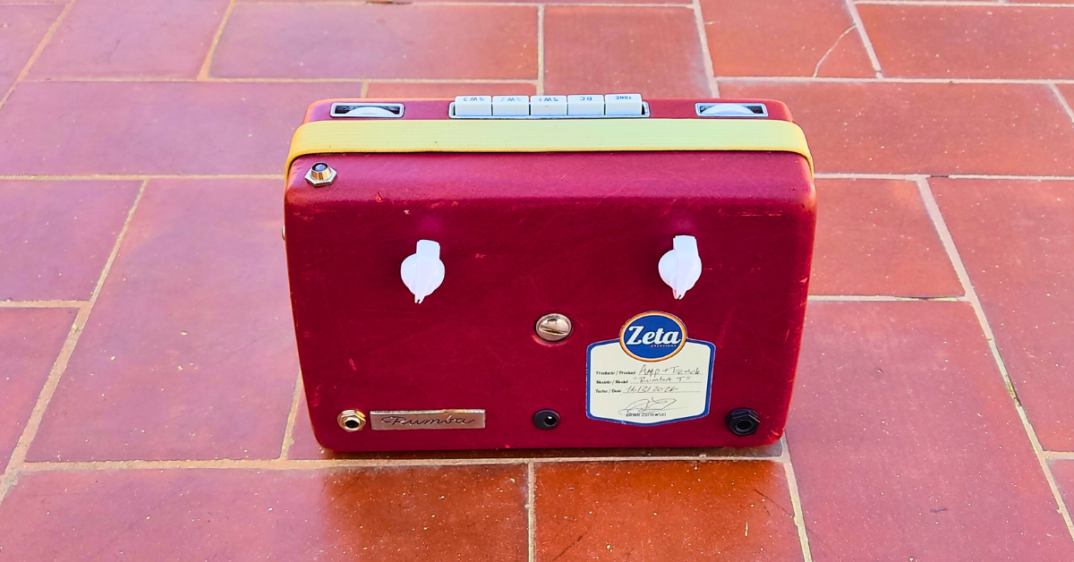 "RUMBA T" Vintage guirar radio amp with built in tremolo