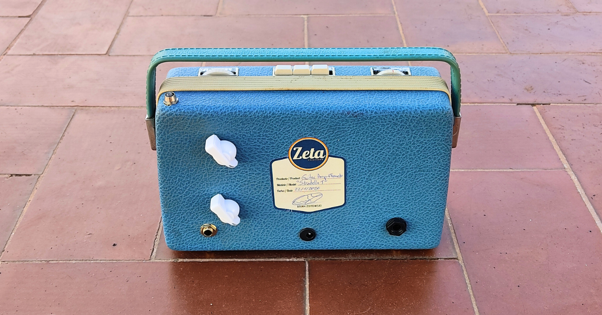 "STRADELLA T" Vintage guitar radio amp with tremolo