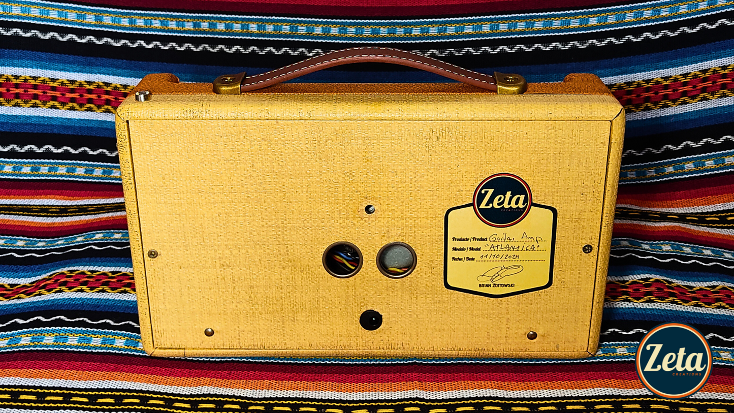 "ATLANTICA" Portable guitar radio amp by Zeta Creations