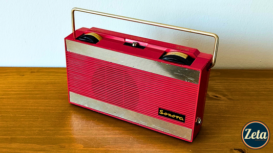 "SONORA" Portable guitar radio amp by Zeta Creations