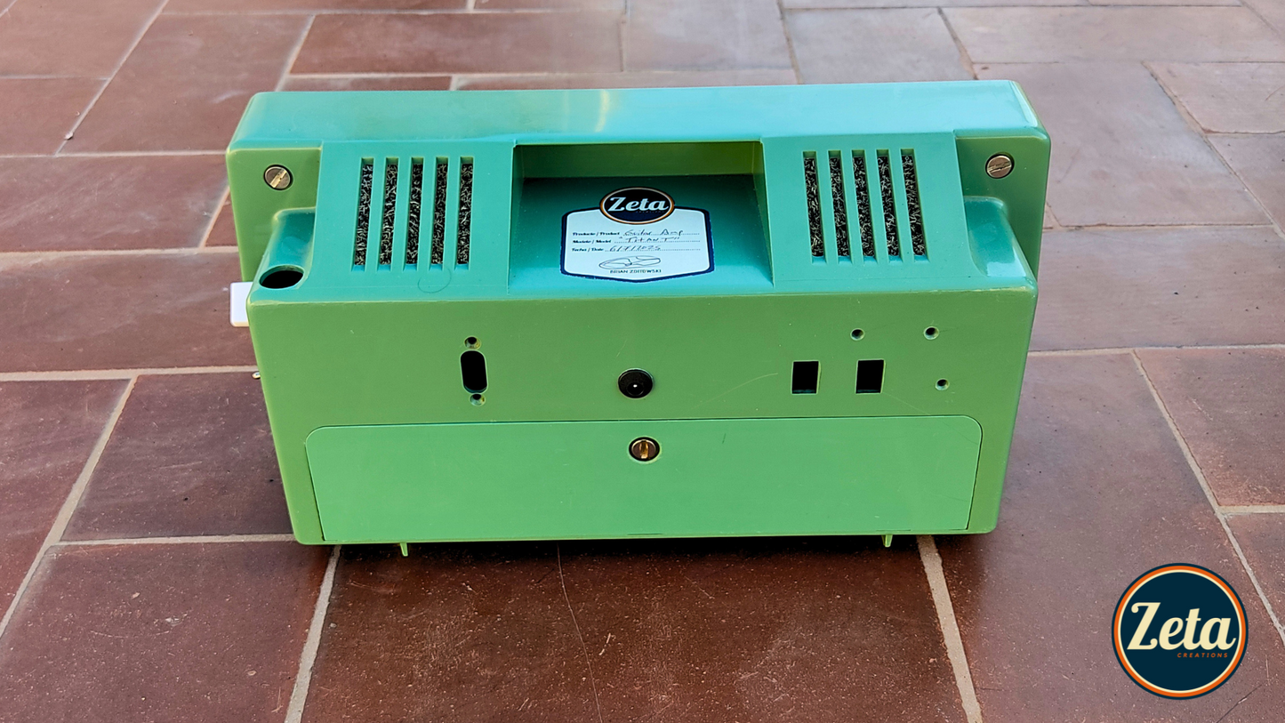 "TITAN T" Portable guitar radio amp with tremolo by Zeta Creations