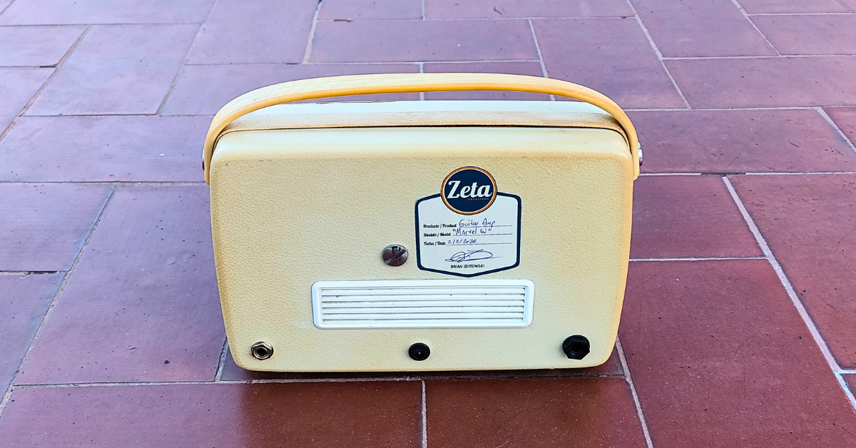 "MARVEL W" Vintage guitar radio amp
