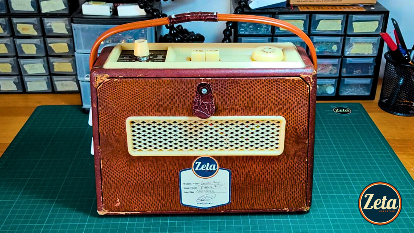 "PINZON 7 T" Vintage guitar radio amp with tremolo