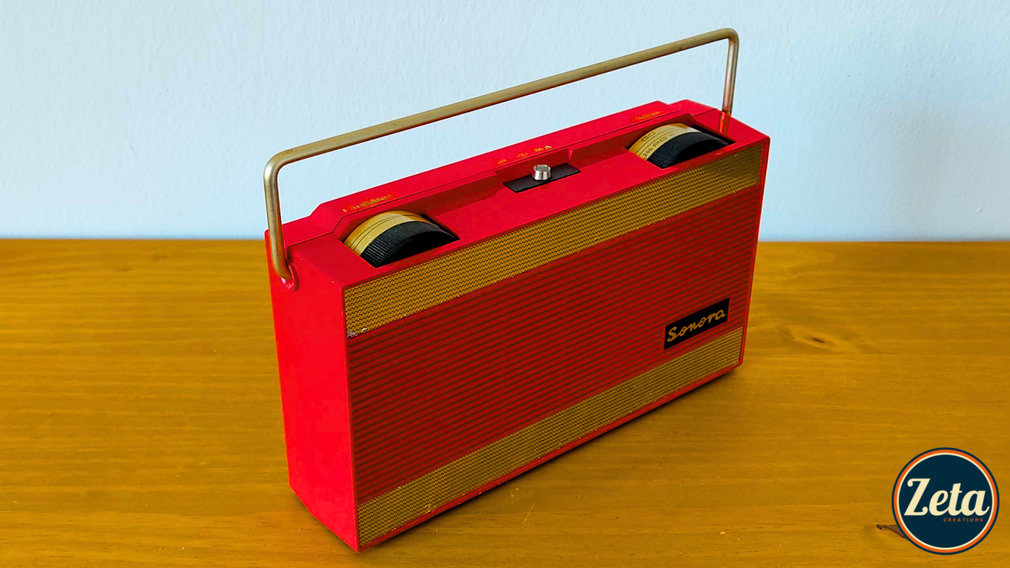 "SONORA" Portable guitar radio amp by Zeta Creations