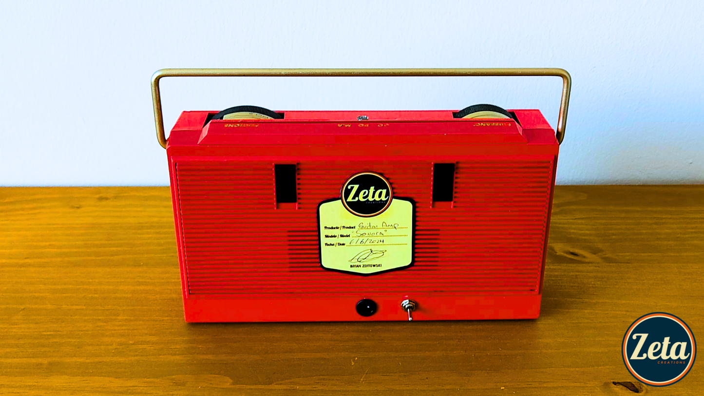 "SONORA" Portable guitar radio amp by Zeta Creations