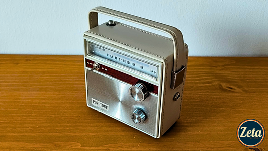 "HONG KONG TONE" Portable guitar radio amp by Zeta Creations