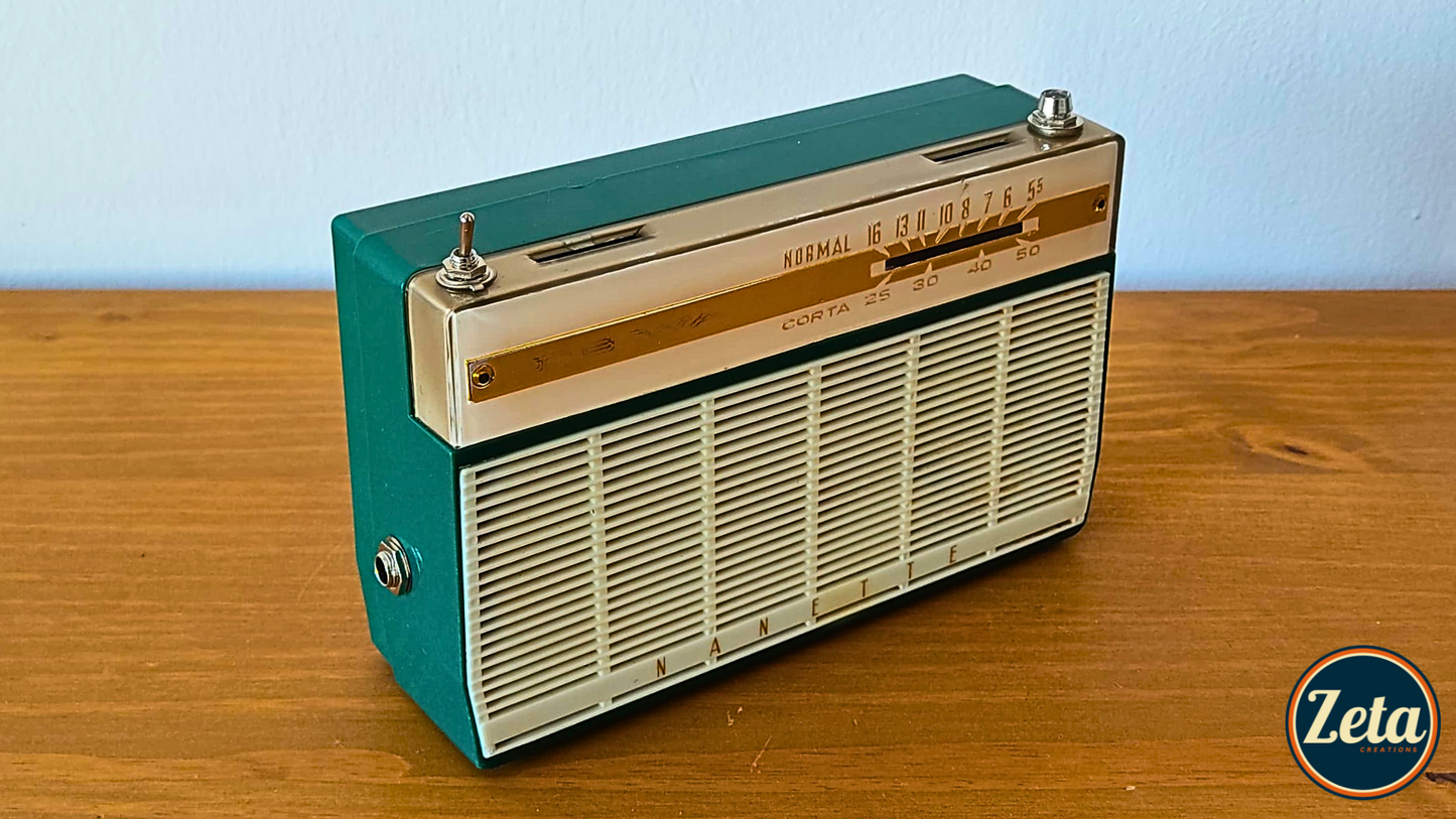 "NANETTE" Portable guitar amp by Zeta Creations