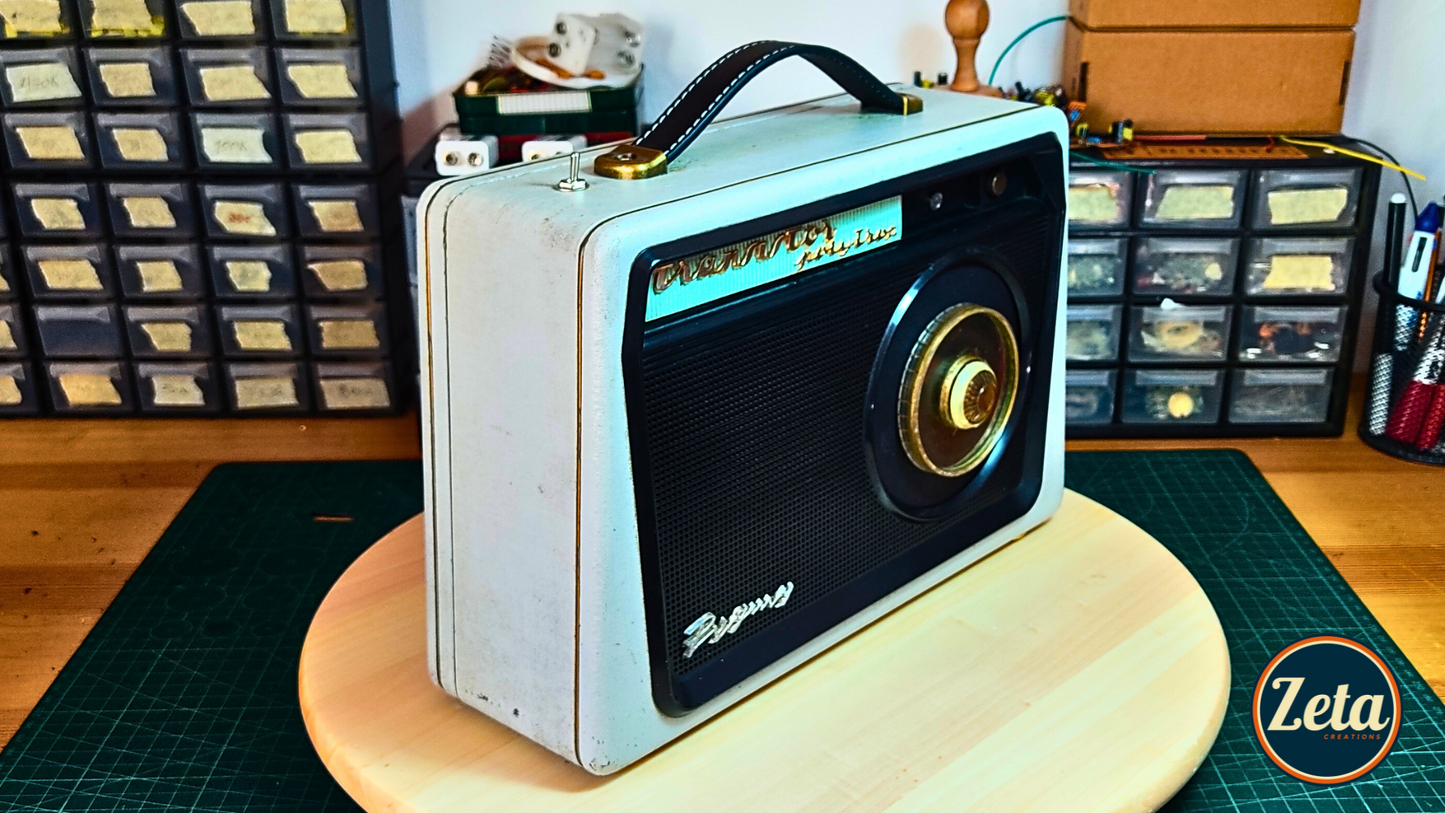 "PYGMY" Portable guitar radio amp by Zeta Creations