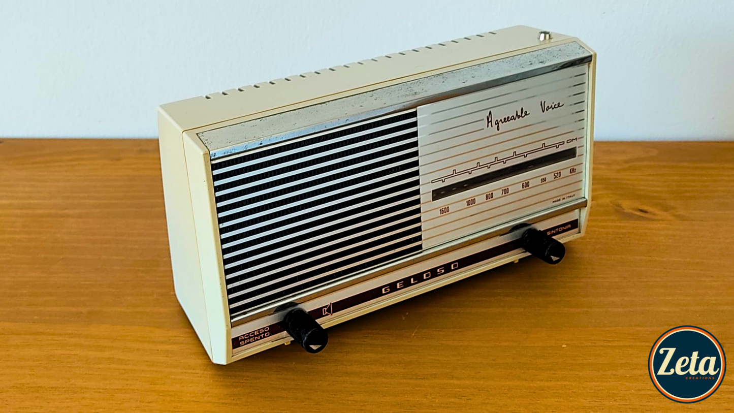 "SINTONIA" Portable guitar radio amp by Zeta Creations