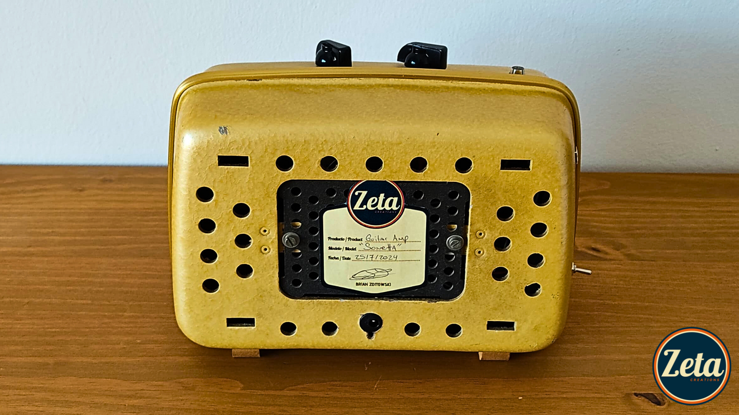 "SONETTA" Portable guitar amp by Zeta Creations